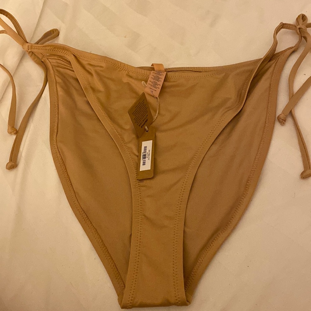 Skims signature swim dipped size bottom size 2x new with tags color ochre